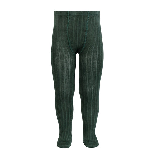 Condor Ribbed Tights - Pine