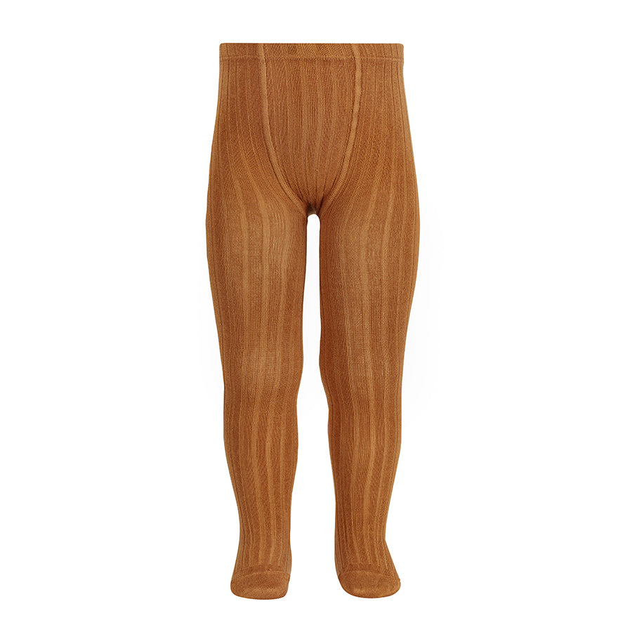 Condor Ribbed Tights - Cinnamon