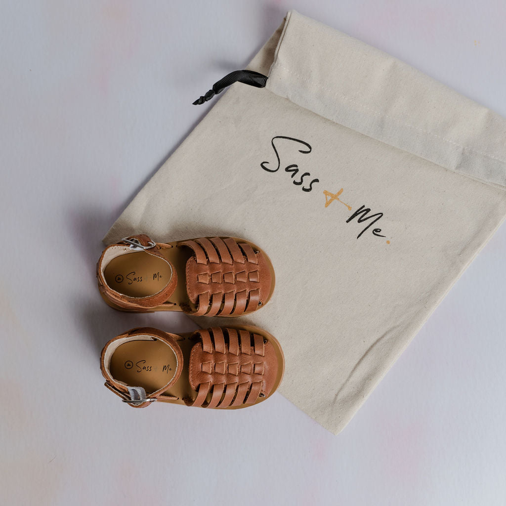 Roma Sandals - Vintage Tan