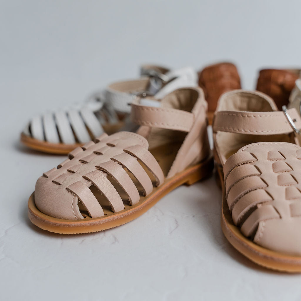 Roma Sandals - Dusky Rose