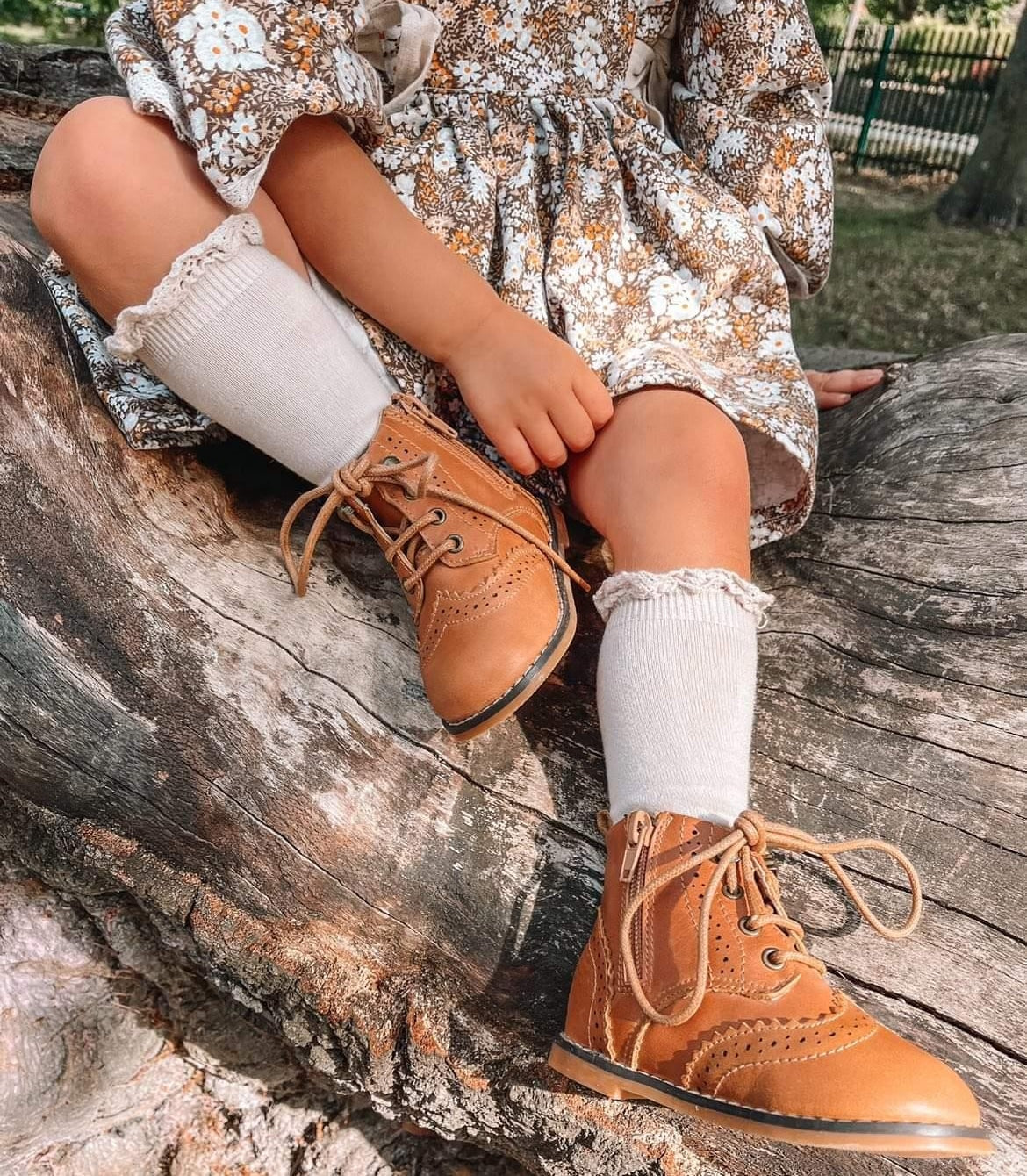 Girls brogue boots best sale